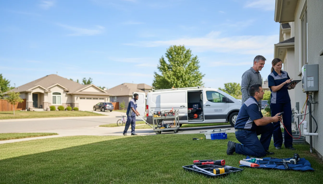 Tankless water heater service in Graham, NC